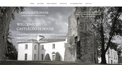 Desktop Screenshot of castlecootehouse.com